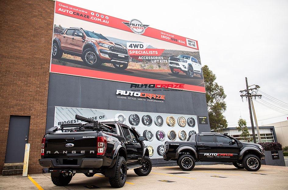 FORD RANGER HOSTAGE MATTE BLACK